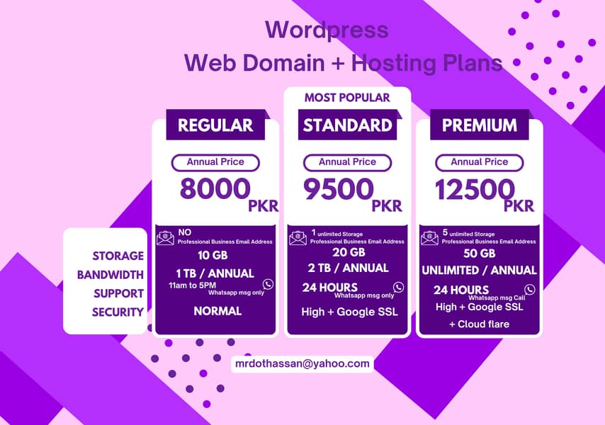 WordPress Domains and Hosting at very Affordable Prices 0