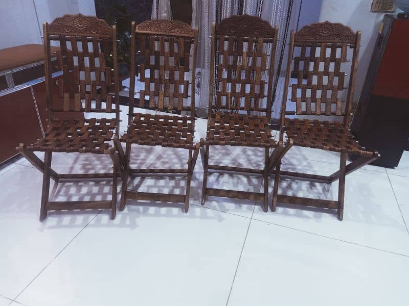 Akhrot wooden chairs 4 0