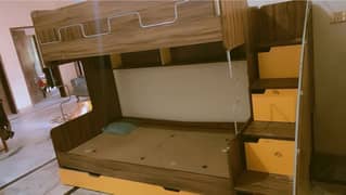 bunker bed (3 stories) , good condition