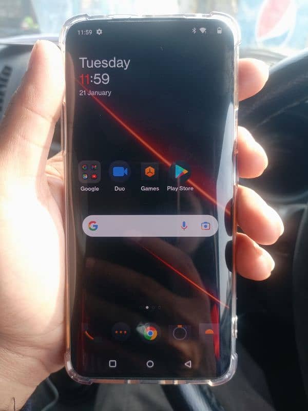 OnePlus 7T  Pro 5G Mclaren audition Mobile 12GB RAM 256GB Stora 0