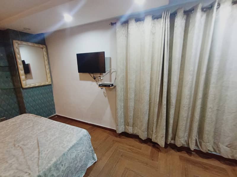 One Bedroom Fully Furnished Apartment Is Available For Rent In Jasmine Block Bahria Town Lahore 2