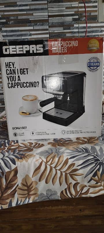 Geepas Cappuccino Maker Made in UAE 2