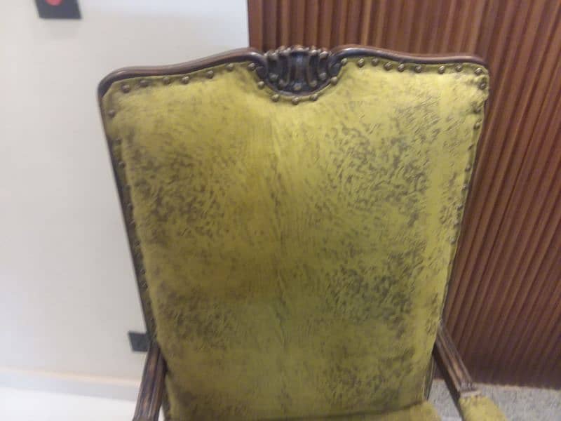 2 sofa chair in sheshum wood for sell 1