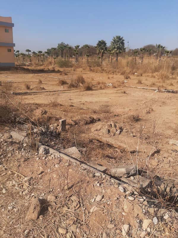 10 Marla Plot for sale in AL Haram City Chakri Road Rawalpindi 4