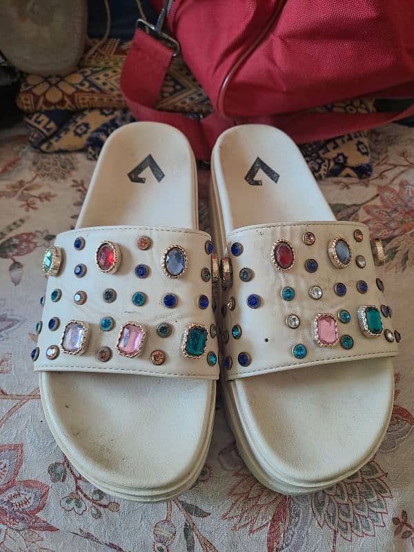 almas slides gems slides comfy elegent shoes 1