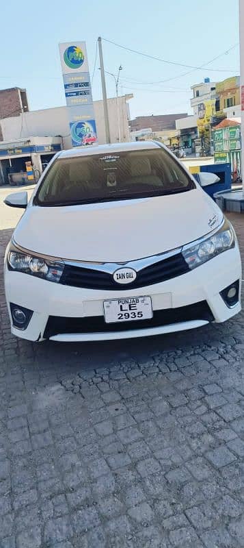 Toyota Corolla XLI 2014 new shape 1