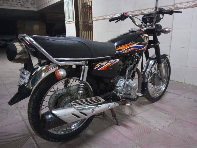 Honda 125 Karachi number 2017 3