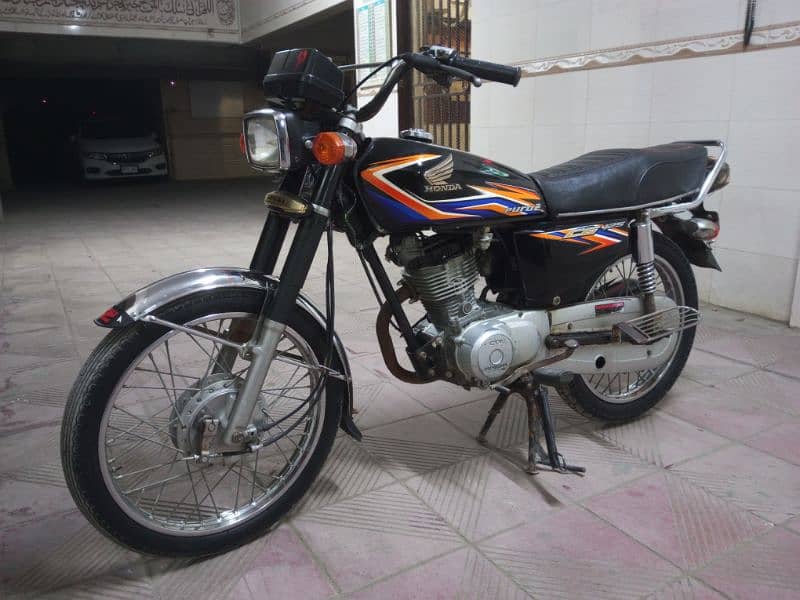 Honda 125 Karachi number 2017 5