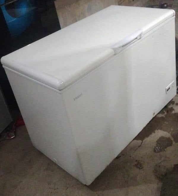 Haier 16 cubic deep freezer fresh condition 0