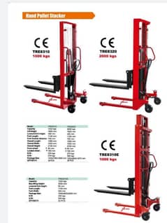 Manual Stacker 1&2 ton,Semi Electrical Stacker,Drum Loader&Trolley