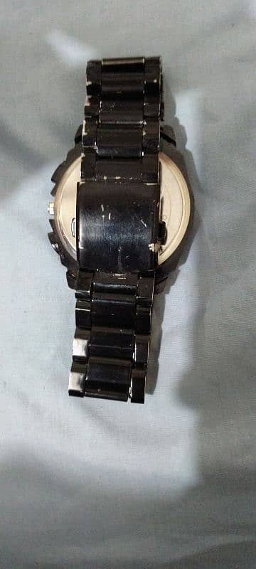 men watches leather strap and chain strap 1