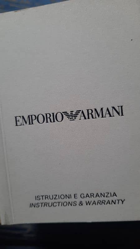 Emporo Armani watch origional 3