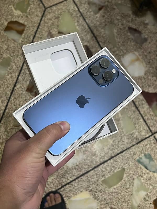 iPhone 15 Pro Max Blue 256GB (Sim Not Used) 0