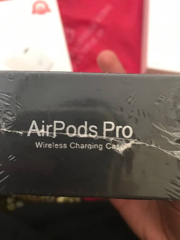 Air pod pro  wire less charging case 3