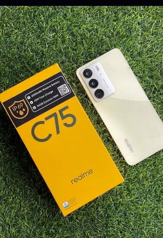 Realme c75 full Box 10/10 only 2 days use( 8/128) 1