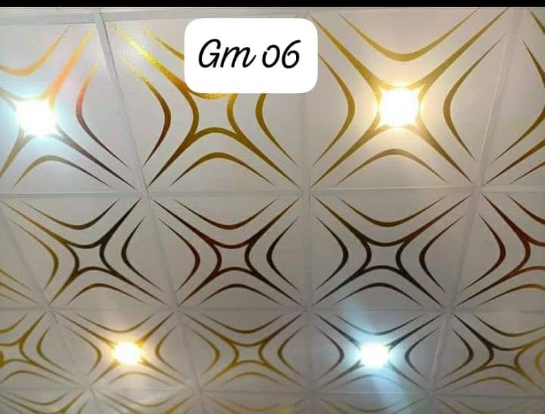 FALL CEILING GYPSUM and PVC SHEETS 2*2 10