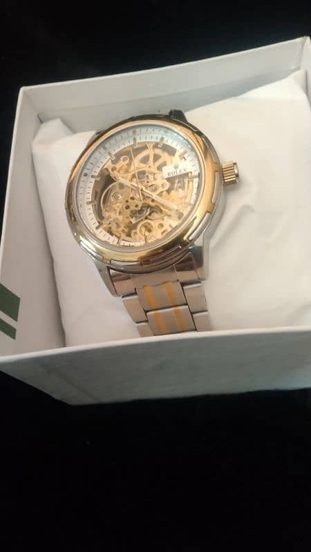 rolex automatic fully working with box 4