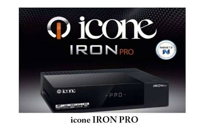 Icone Iron Pro 4K Android Satellite Receiver Dish Receiver 0