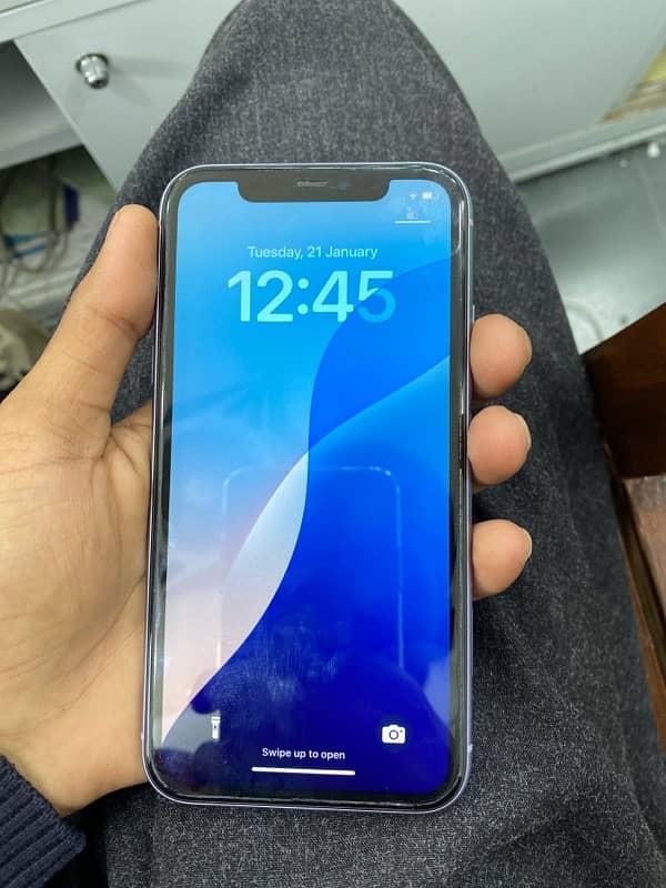 iphone 11 64gb jv full sim time purple colour 1