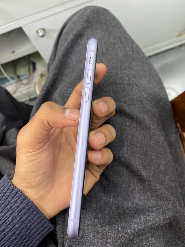 iphone 11 64gb jv full sim time purple colour 2