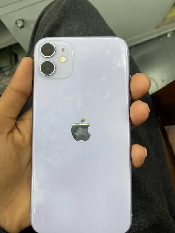 iphone 11 64gb jv full sim time purple colour 3