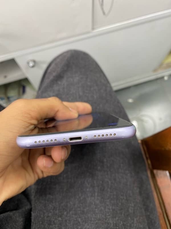 iphone 11 64gb jv full sim time purple colour 5