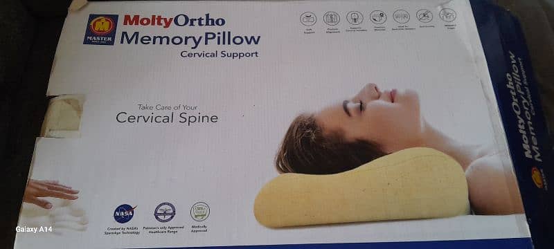 Molty Ortho memory Pillow (Cervical Support) 0