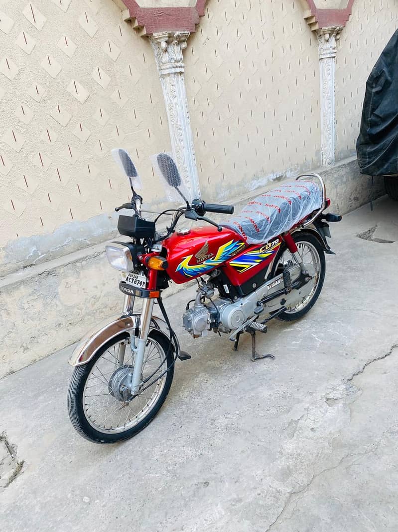 Honda CD 70 2021Model gd Condition best for 2022 7