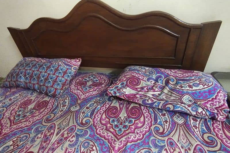 Double Bed Total Wood 2