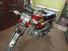 Buy Honda CD 70 2023 Red Color in Karachi