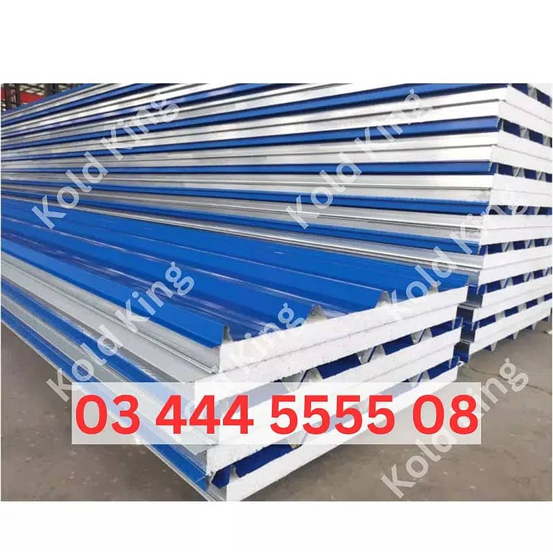 Pu sandwich Panel, Eps Sandwich Panel, Cold Store, Insulated Panel 12