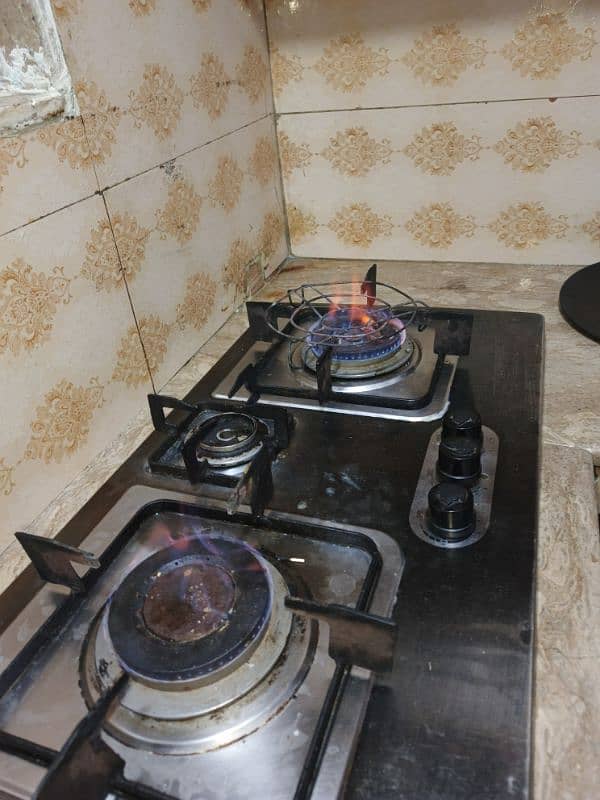 3 burner stove phone# 03452346602 3