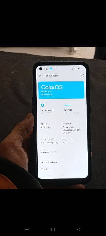 Oppo F21 Pro with box exchange possible 1