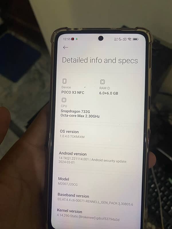 Poco x3 NFC 6gb/128gb full box 3