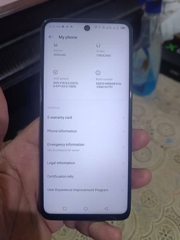 infinix zero x neo 8+5 gb 128gb good condition sale and exchange 9