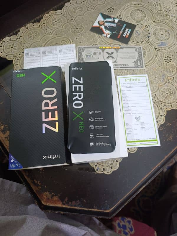 infinix zero x neo 8+5 gb 128gb good condition sale and exchange 11