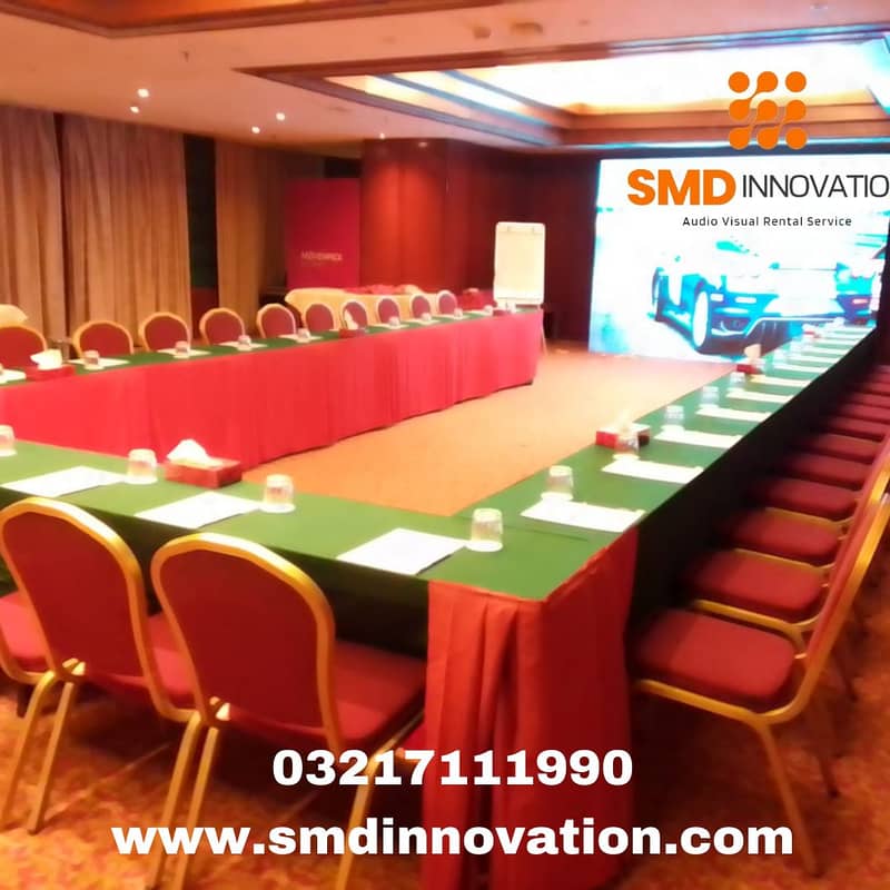 SMD / Smd screen / Audio Visual Equipment on rent in karachi 5