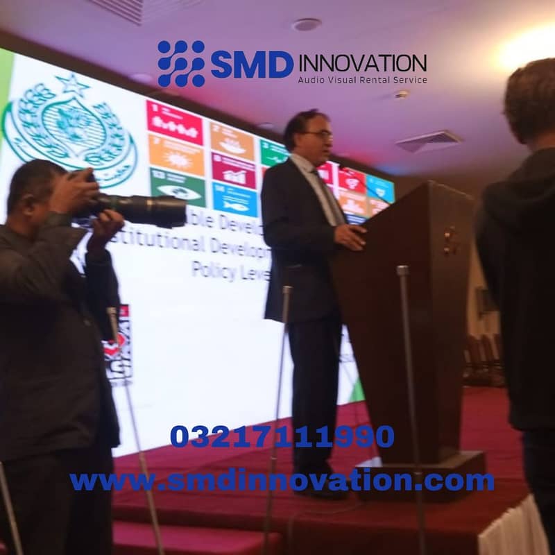 SMD / Smd screen / Audio Visual Equipment on rent in karachi 7