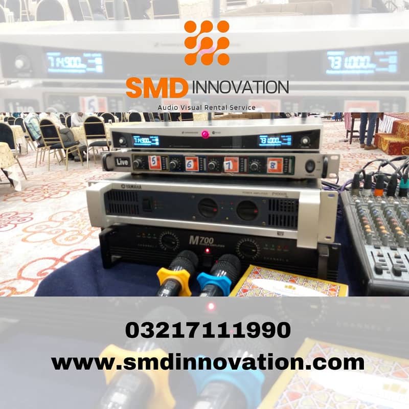 SMD / Smd screen / Audio Visual Equipment on rent in karachi 19