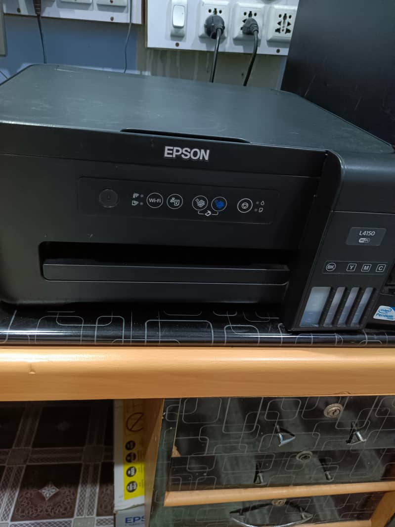 Epson L4150 printer with box + all accessories 1