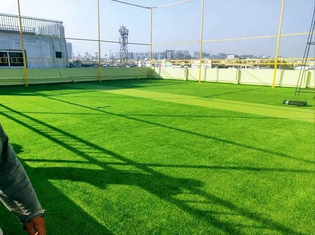 Rooftop Wall Grass-Grounds Rooftop Balcony-Gym Outdoor Office-Grass 16