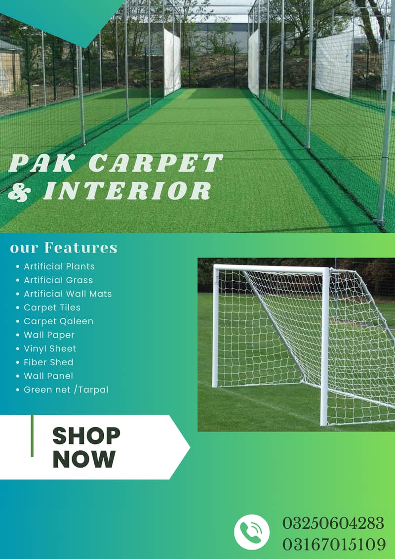 Gym Flooring- bulk-green net-Pedal Court-Green Grass-Artificial grass 14