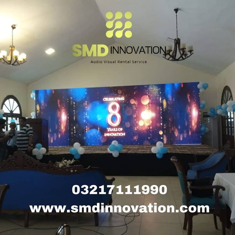 SMD Screen on rent with high quality on discount in karachi 0