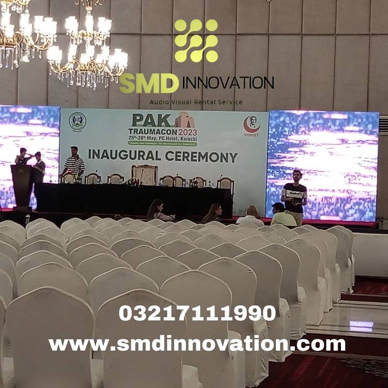 SMD Screen on rent with high quality on discount in karachi 6