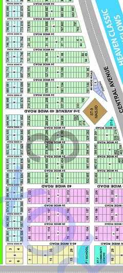 120 Sq Yd Plot Sale In Block 3 Saadi Garden Scheme 33 (Lease Map Approve)