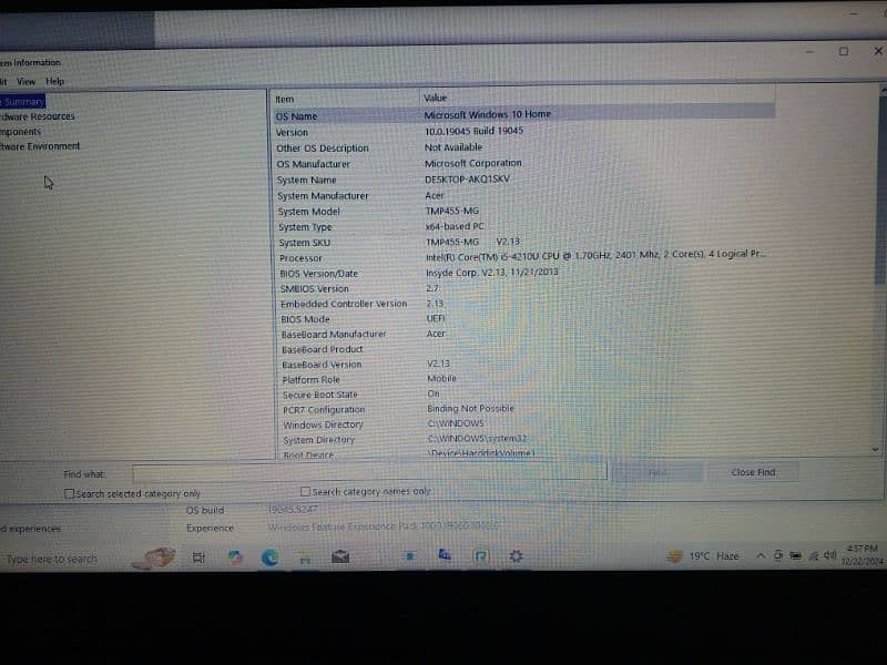 Acer Core i5 4th Gen, 8 / 320 AMD Graphics card urgent sale 5