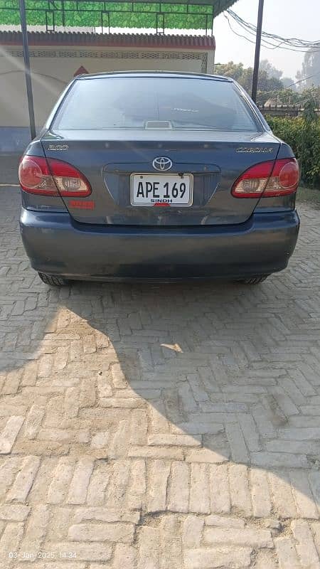 Toyota Corolla 2D 2007 model total genuine 1