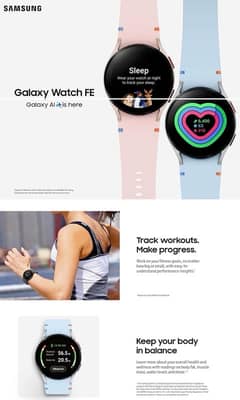 Galaxy watch FE