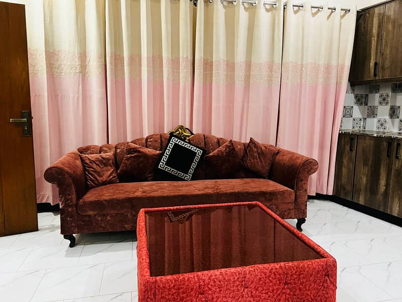 2 bed Furnished Apartment available for rent in Abdullah garden society Kurri road islamabad 0