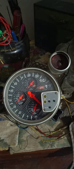 AUTO  RPM Meter, Speedometer Tacho Gauge with Light